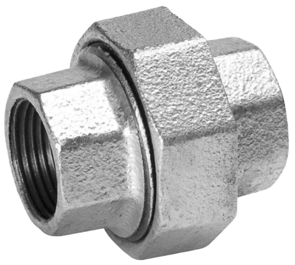 Unión universal galvanizado