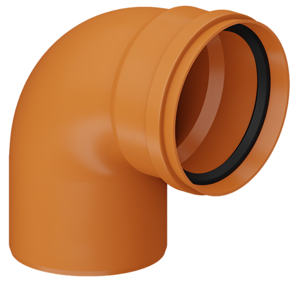 Codo 90° PVC de alcantarillado