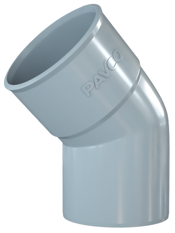 Codo 45° PVC  desagüe PAVCO